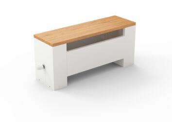 LDO-5 Samostojeći konvektor s klupom KORALINE Optimal LDO - Slika 6