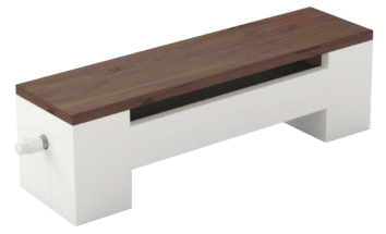 Samostojeći konvektor s klupom KORALINE Pool LDP - Slika 1